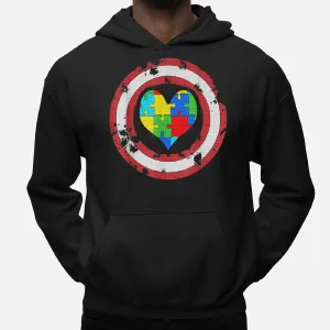 Autism Awareness - Captain Autism Superhero Hoodie