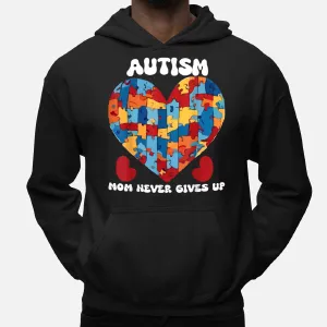 Autism Mom Doesn't Come With A Manual Women Autism Awareness Hoodie