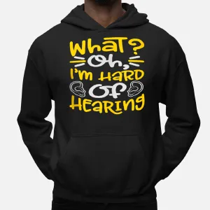 Deaf Awareness Hearing Impaired Hoodie