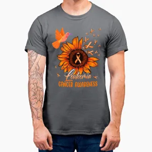 Hummibird Cancer Leukemia Awareness T-Shirt