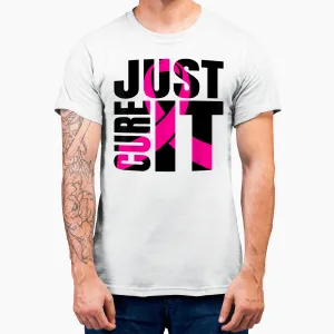 Just Cure It Breast Cancer Awareness Ribbon T-Shirt