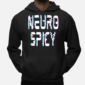 Neuro Spicy Vaporwave Spectrum Autistic Autism Awareness Hoodie