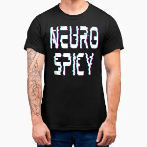 Neuro Spicy Vaporwave Spectrum Autistic Autism Awareness T-Shirt